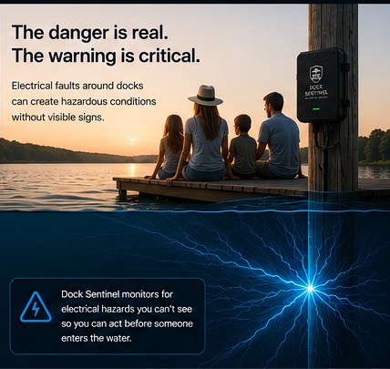 Dock Sentinel educational hazard concept